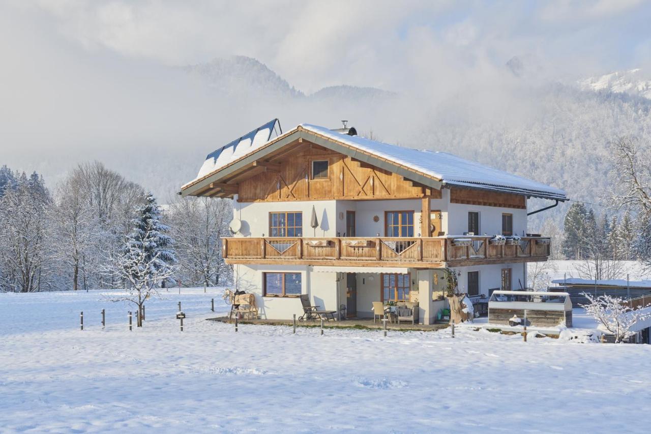 Apartmán Haus Moosmann Am Sonnenplatz Kössen Exteriér fotografie